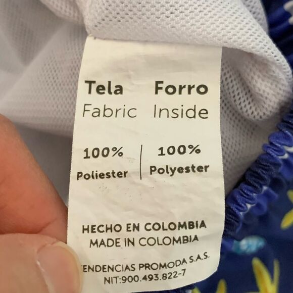 Palmacea men’s starfish and seashell print swim trunks short size X-Large - Picture 7 of 8